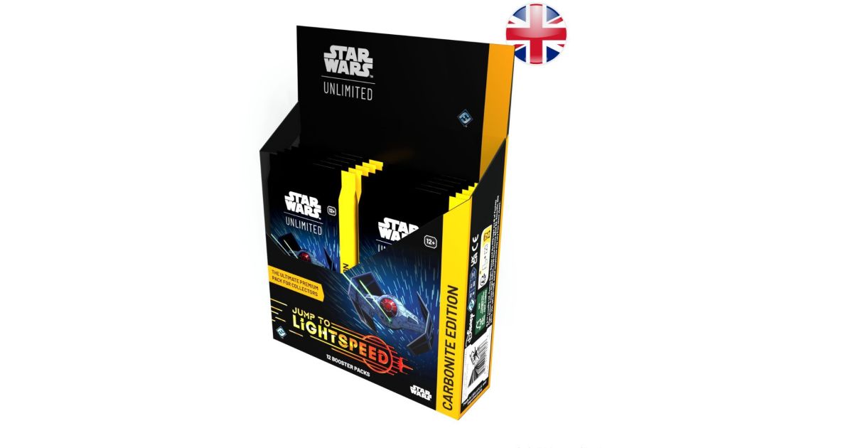 Boite De 12 Boosters Carbonite Star Wars Unlimited EN Jump To