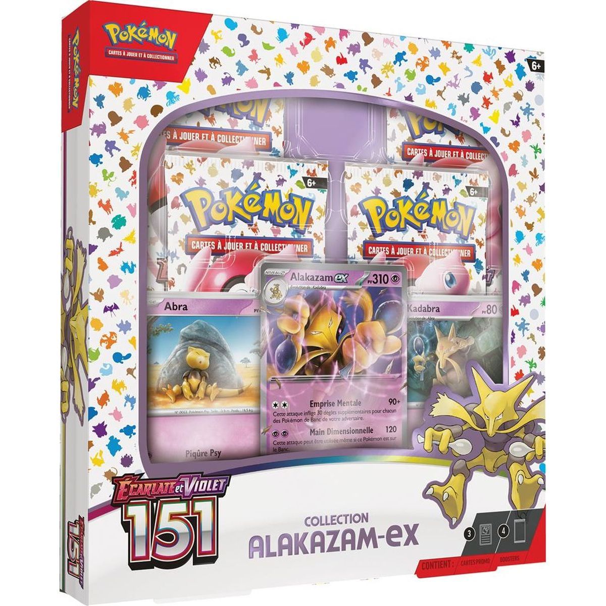 Coffret - 151 - Alakazam EX - FR - [SV3.5][EV3.5] - Pokémon