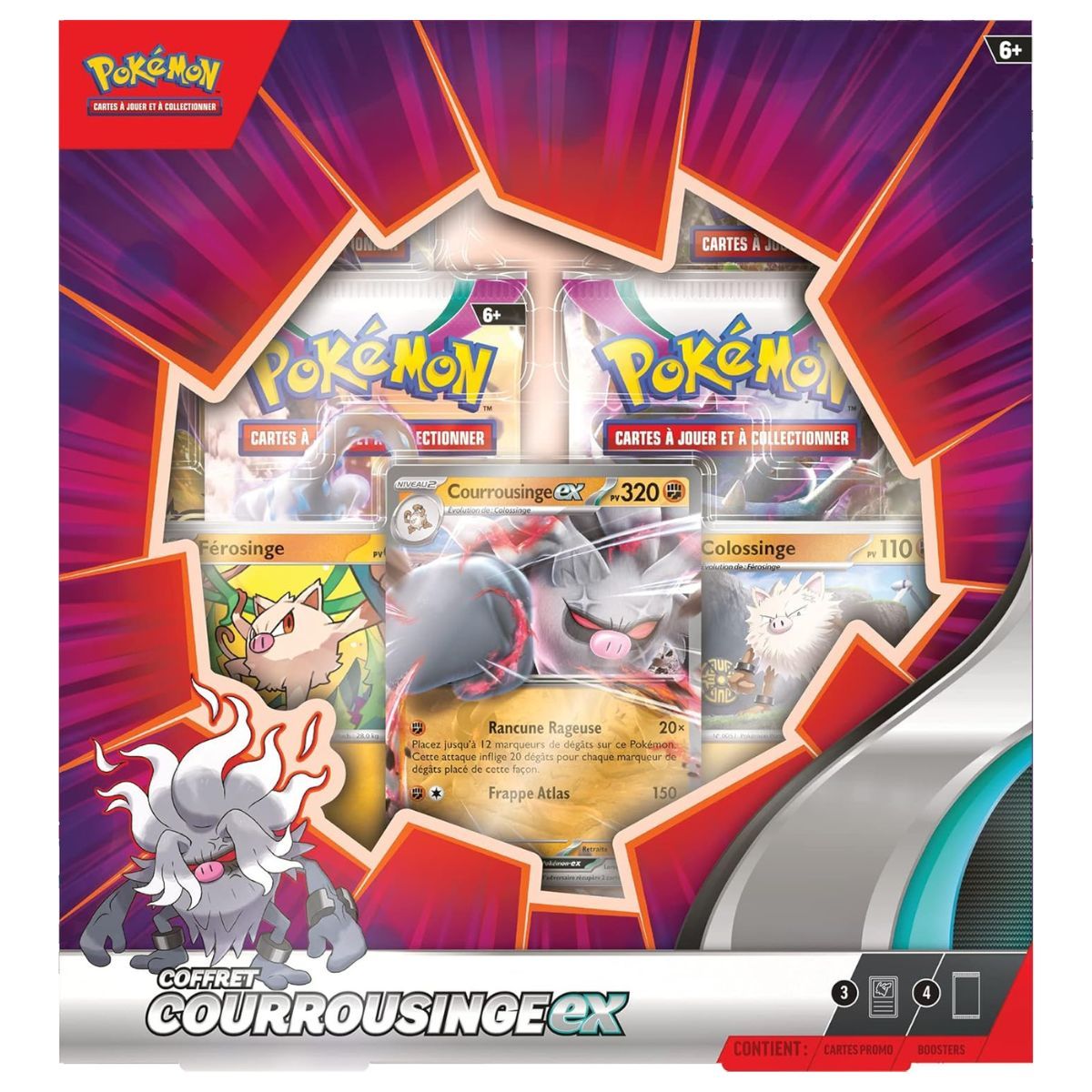 Coffret - Courrousinge-Ex - FR - Pokémon