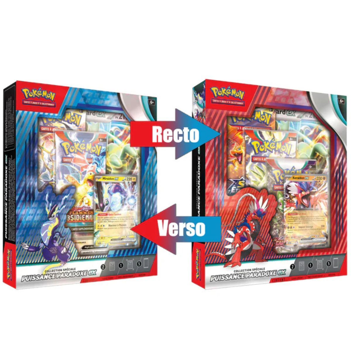 Coffret - Double Miraidon-Ex Koraidon-Ex - FR - Pokémon