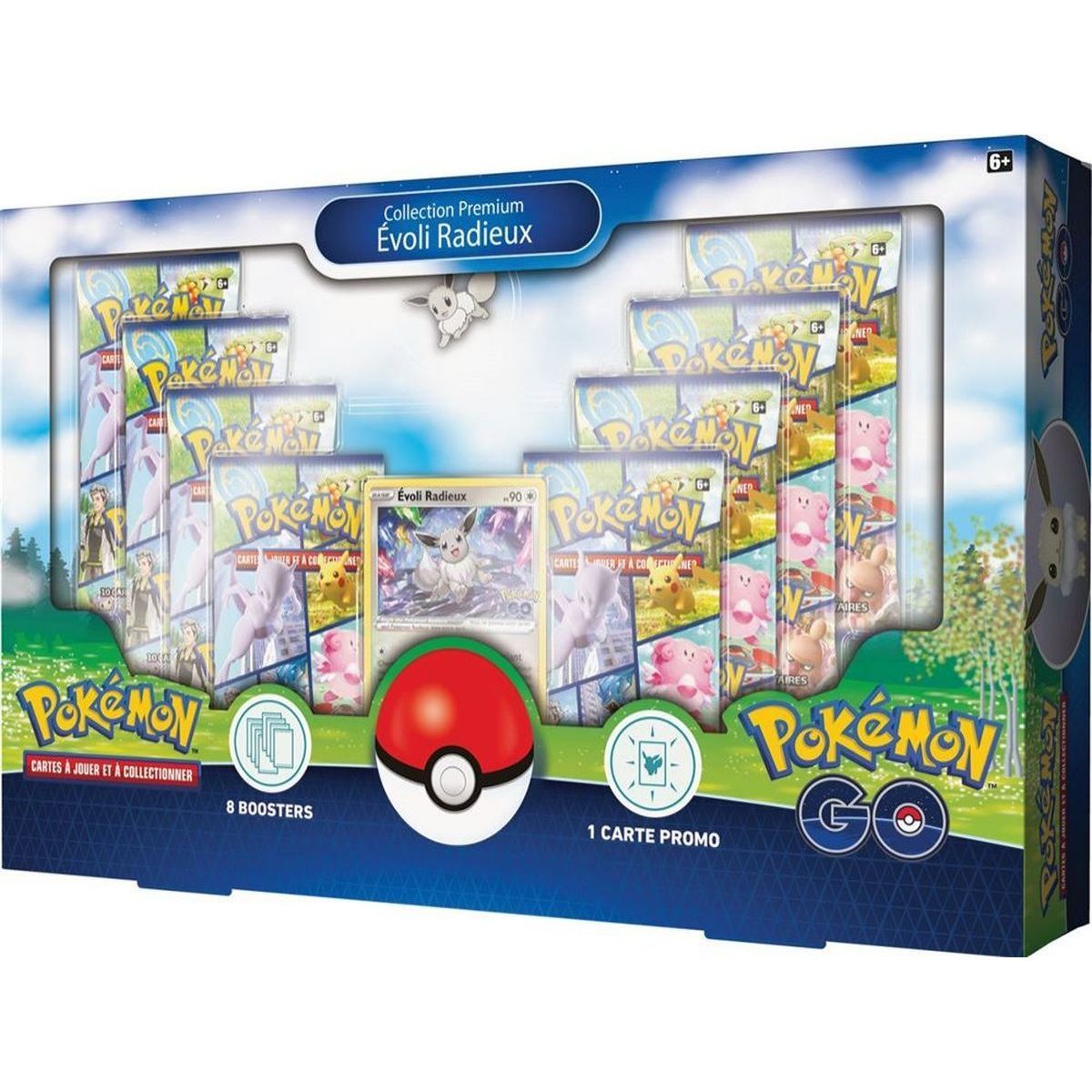 Item Coffret Premium - Evoli Radieux - FR - Pokémon Go [EB10.5] - Pokémon