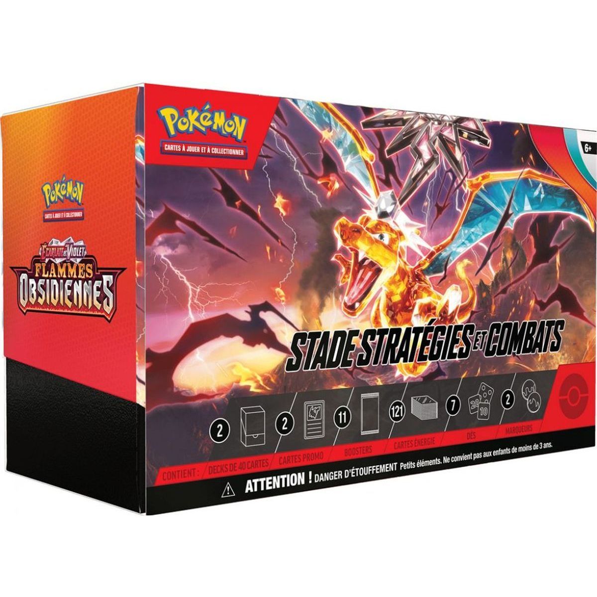 Item Coffret - Stade Strategies et Combats - FR - Flammes Obsidiennes [SV3][EV03] - Pokémon