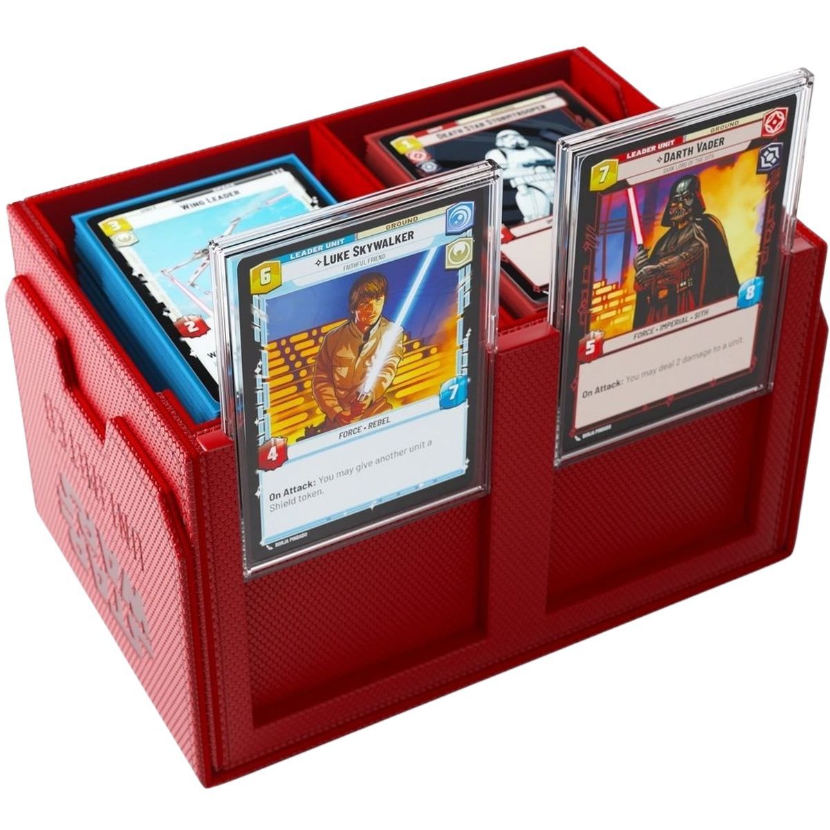 Deck Box - Gamegenic - Star Wars Unlimited - Double Deck Pod Red