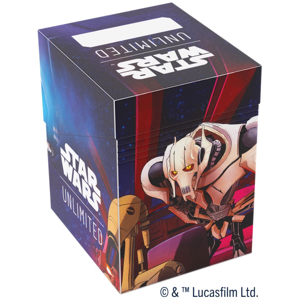 Deck Box - Gamegenic - Star Wars Unlimited - Soft Crate : Ahsoka/Grievous