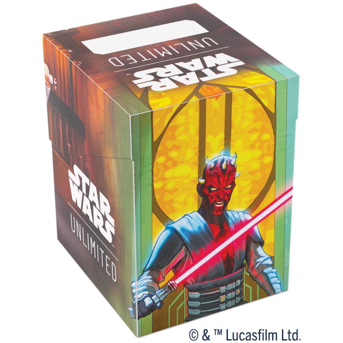 Deck Box - Gamegenic - Star Wars Unlimited - Soft Crate : Obi-Wan/Darth Maul