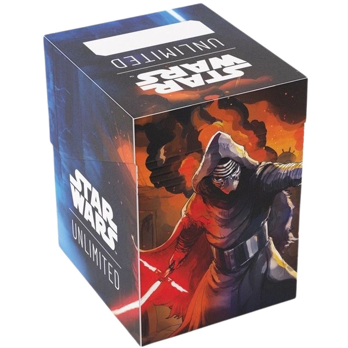 Deck Box - Gamegenic - Star Wars Unlimited - Soft Crate : Rey/Kylo Ren