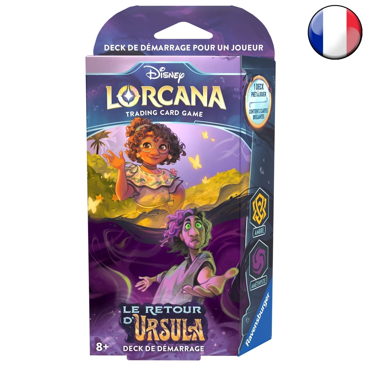 Deck de Démarrage - Ambre / Améthyste - FR - Le Retour d'Ursula - 1st Print - Disney Lorcana