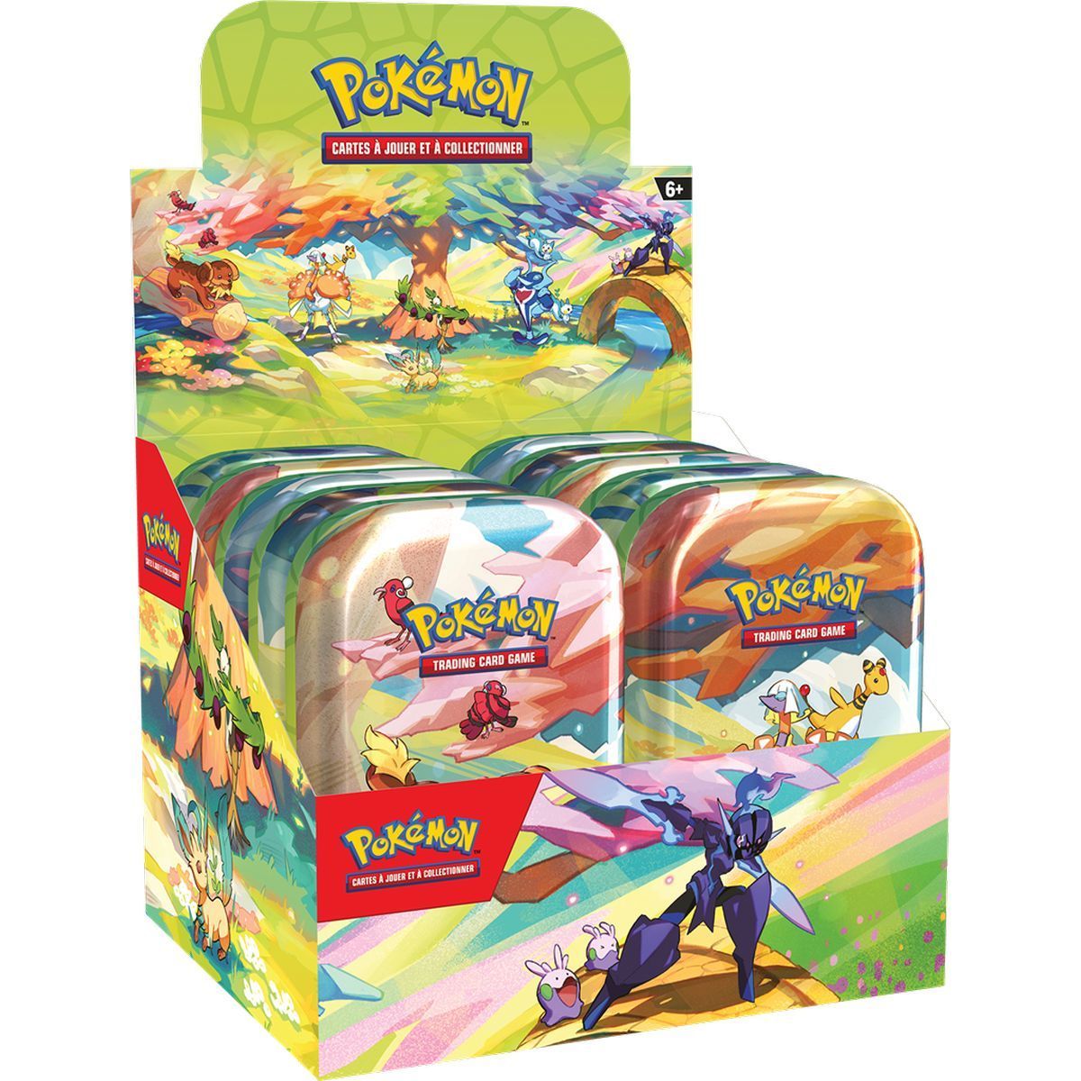 Display de 10 Mini-Tins - Pokébox Q4 Magnifique Paldéa  - FR - Pokémon