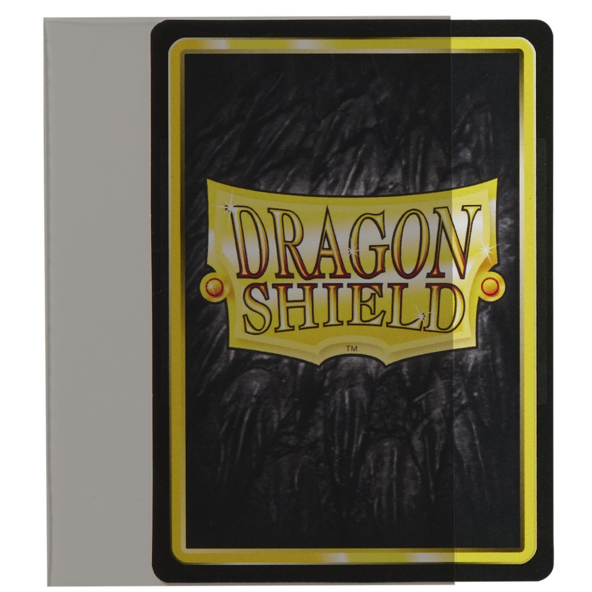 Dragon Shield - 100 Protège cartes - Sleeves - Perfect Fit - Standard Sideloading transparent/Fumé