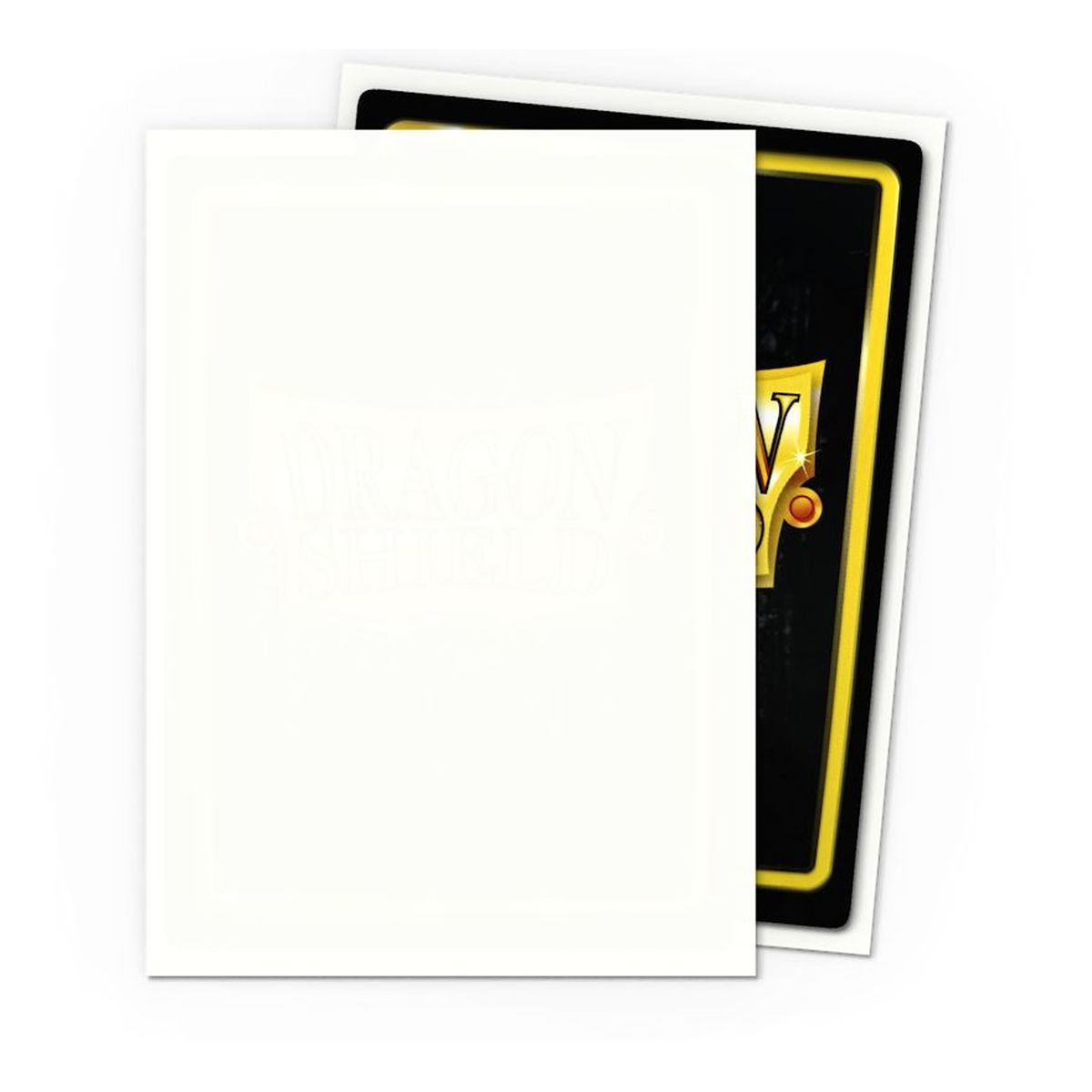 Dragon Shield - 100 Protège cartes - Sleeves - Standard Matte - Blanc