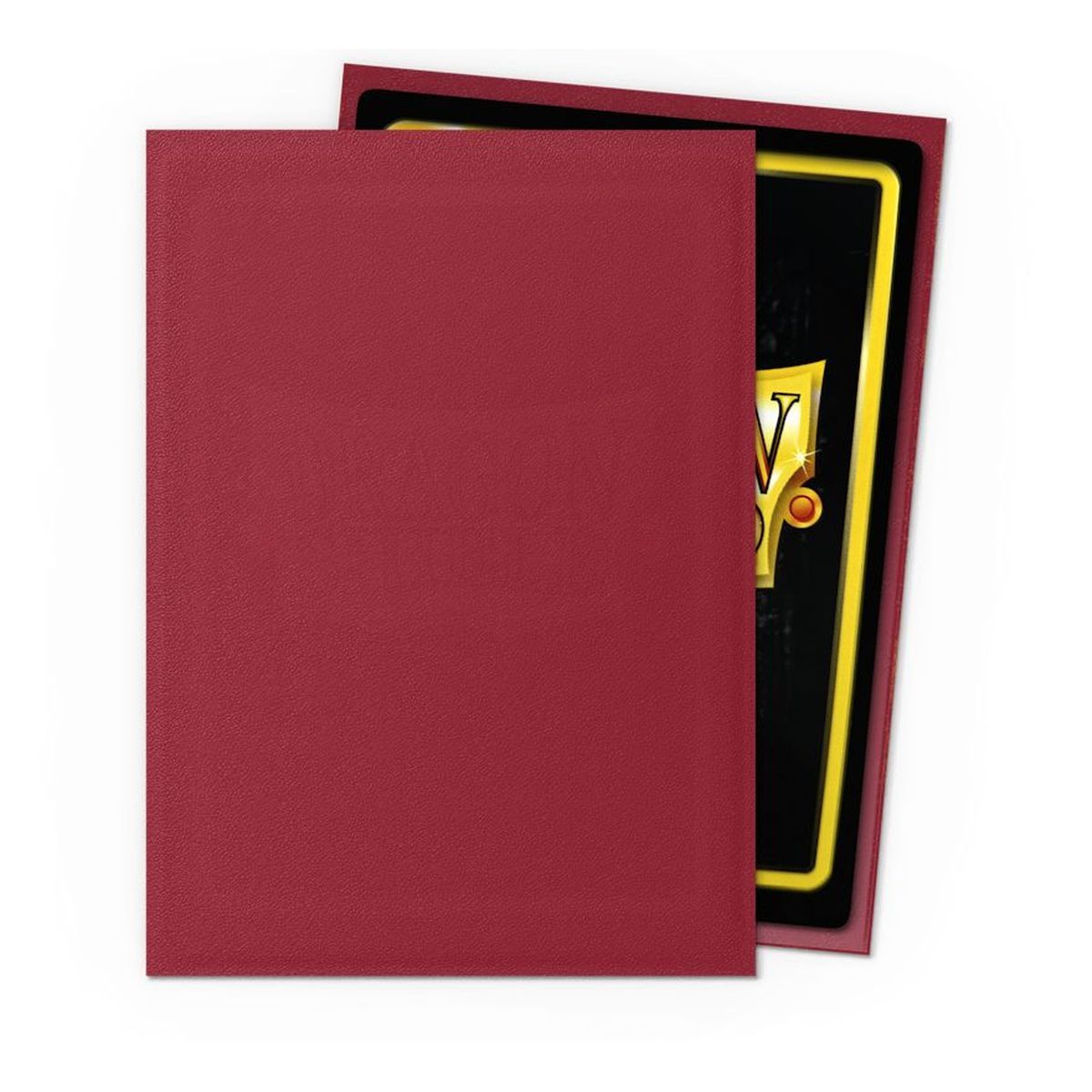 Dragon Shield - 100 Protège cartes - Sleeves - Standard Matte - Blood Red