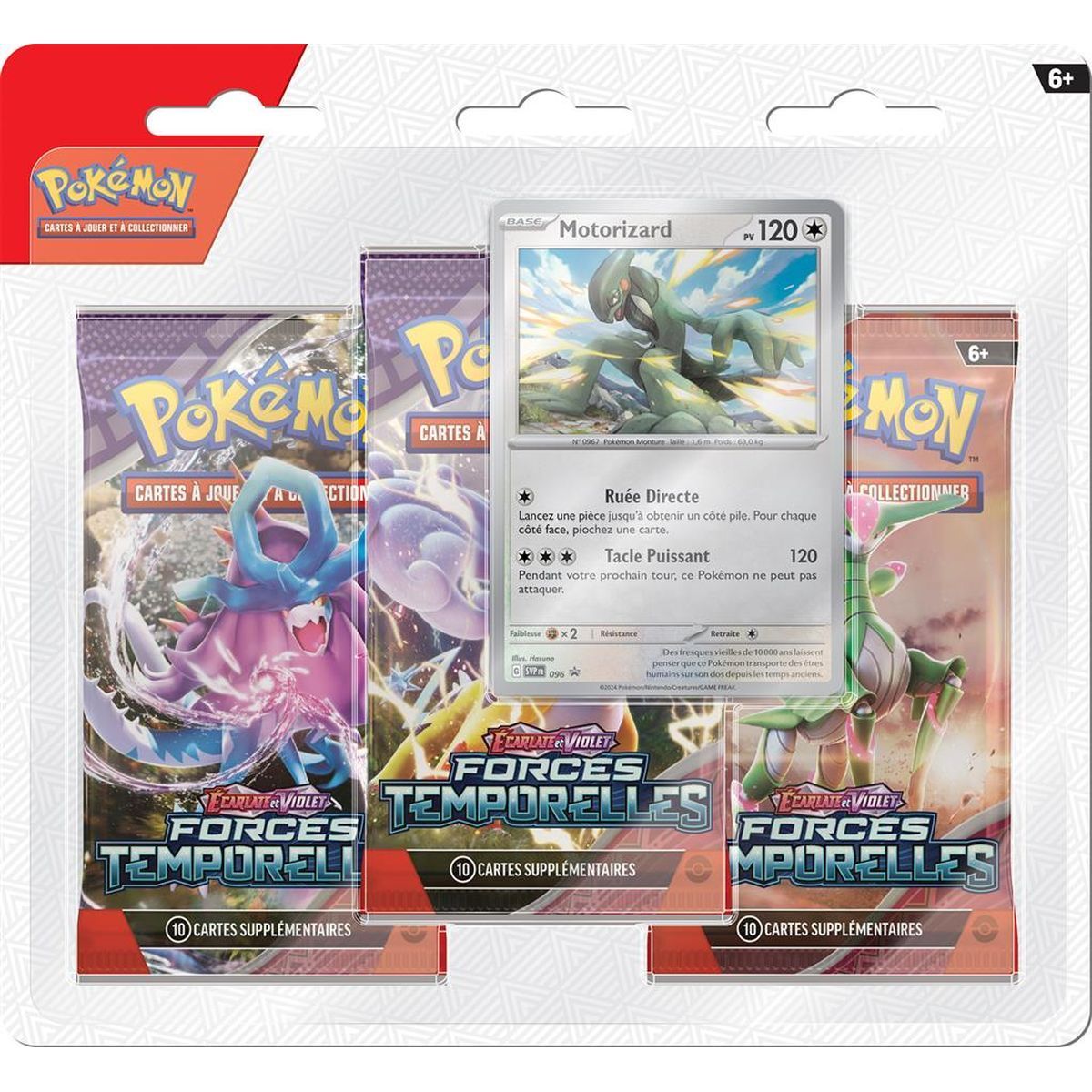 Forces Temporelles - Lot de 2 Tripack Mélo et Motorizard - FR - [SV5][EV05] - Pokémon