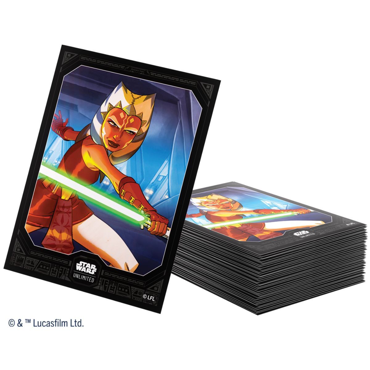 Gamegenic - Protège Cartes - Sleeves - Star Wars Unlimited - Ahsoka Tano