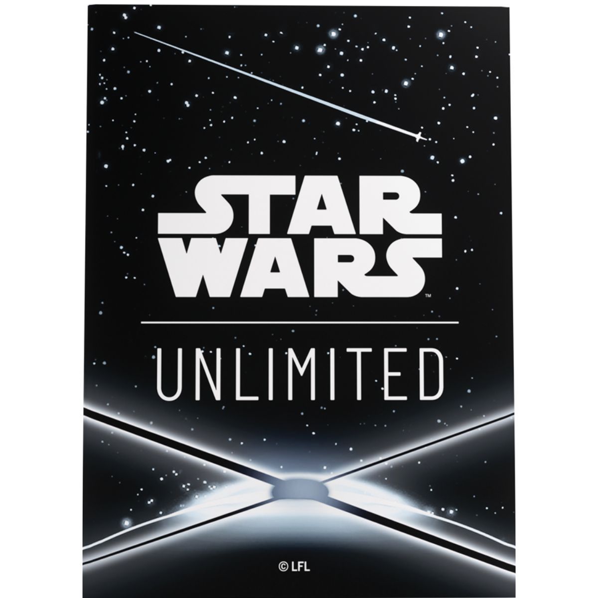 Gamegenic - Protège Cartes - Sleeves - Star Wars Unlimited - Card Back Black