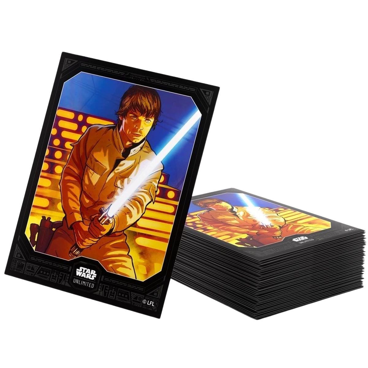 Gamegenic - Protège Cartes - Sleeves - Star Wars Unlimited - Luke Skywalker