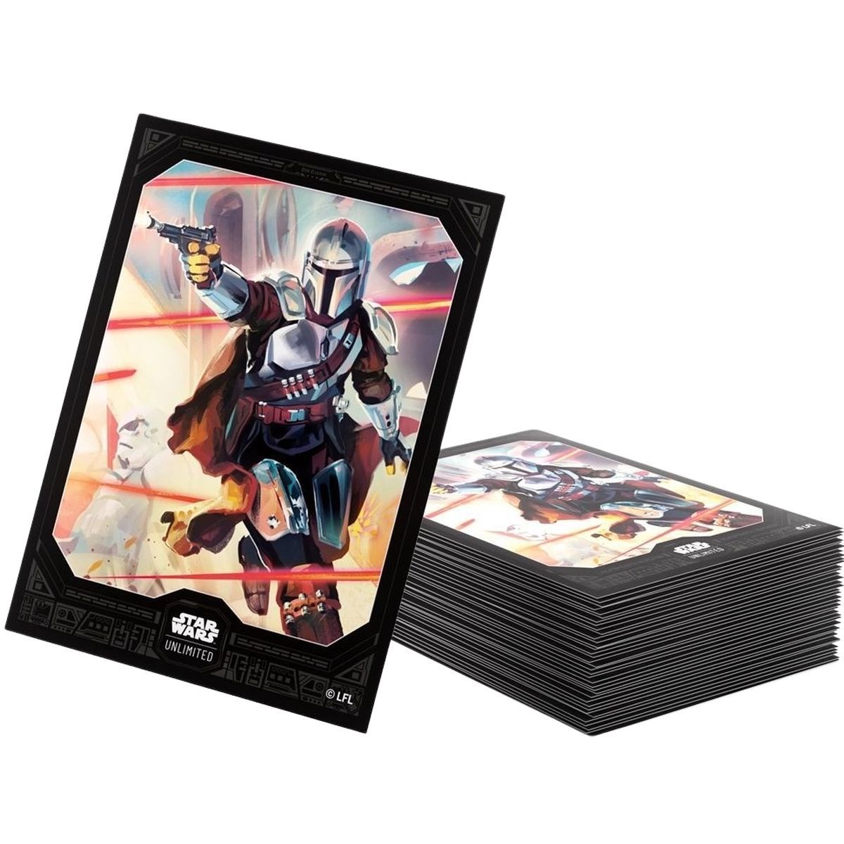 Gamegenic - Protège Cartes - Sleeves - Star Wars Unlimited - Mandalorian