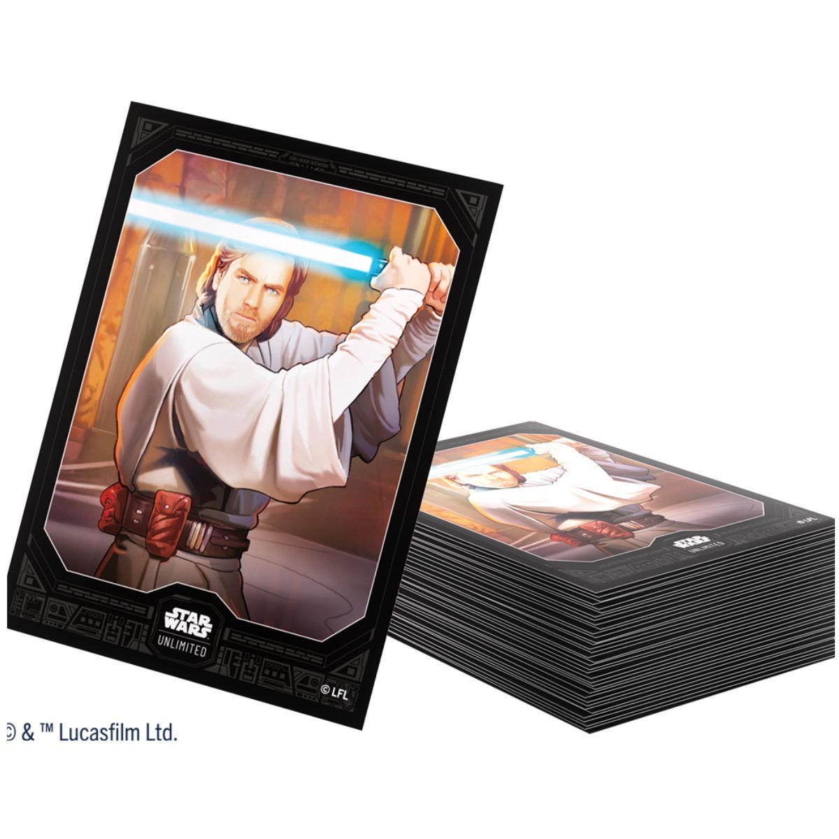 Gamegenic - Protège Cartes - Sleeves - Star Wars Unlimited - Obi-Wan Kenobi