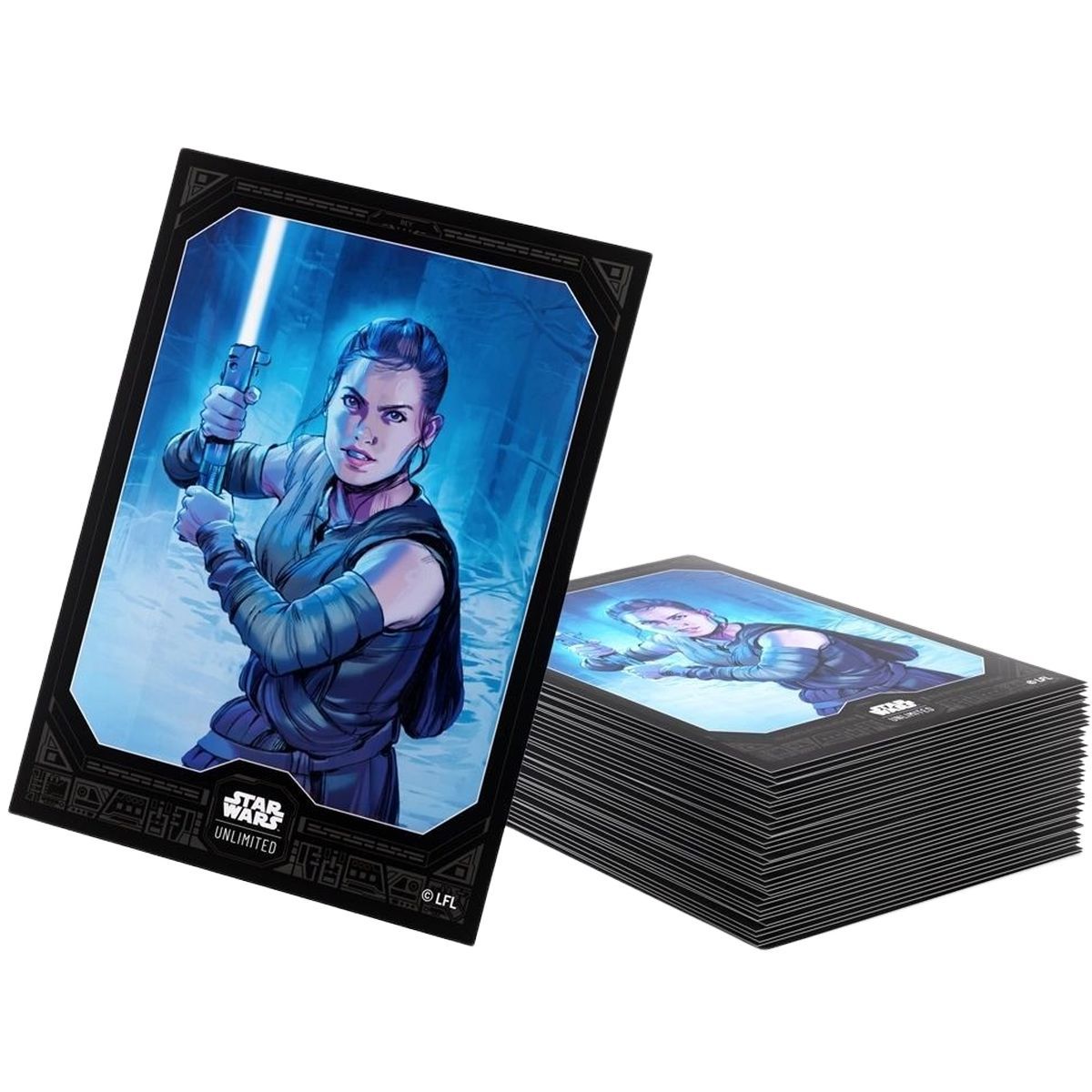 Gamegenic - Protège Cartes - Sleeves - Star Wars Unlimited - Rey