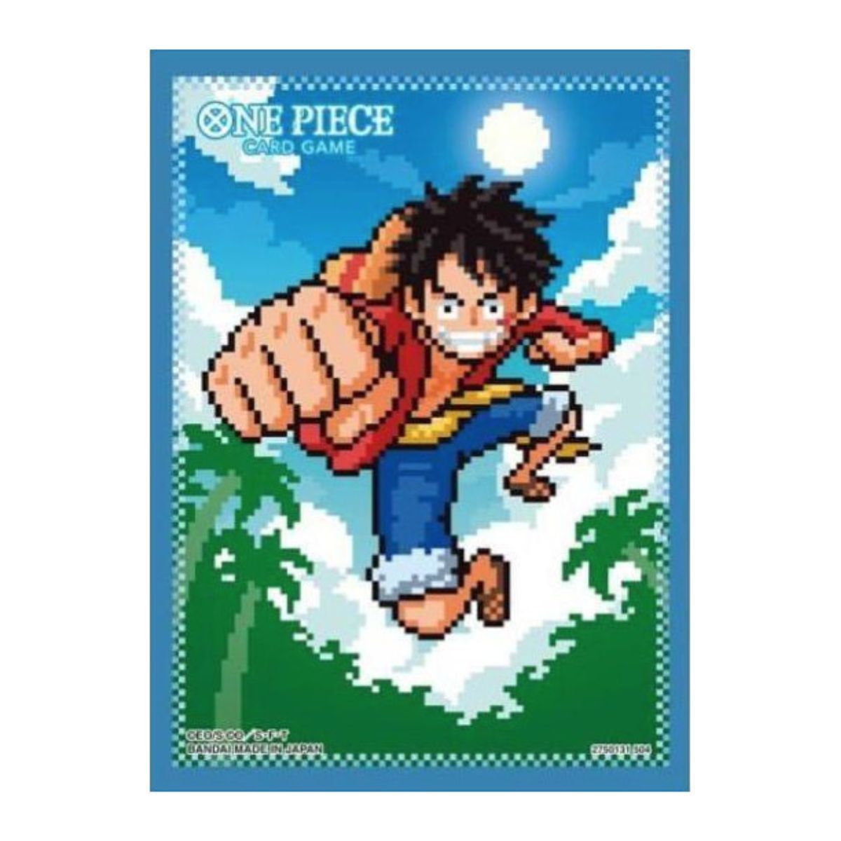 Item Sleeves One Piece - Monkey. D. Luffy - Lot de 70 Proteges Cartes Standard