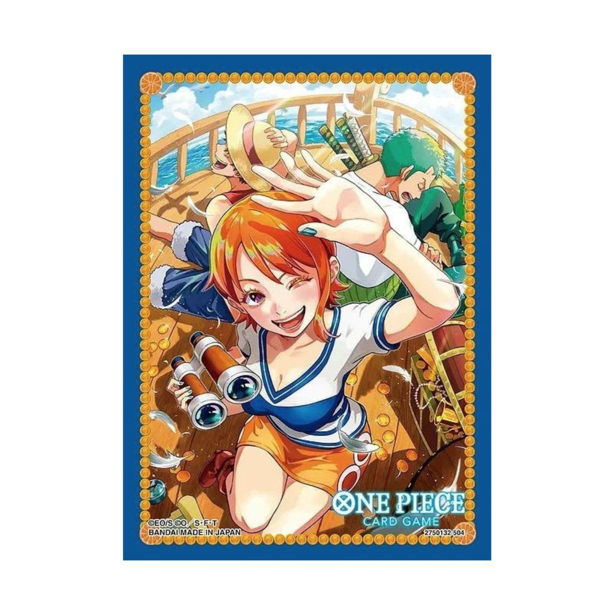 Item Sleeves One Piece - Nami - Lot de 70 Proteges Cartes Standard