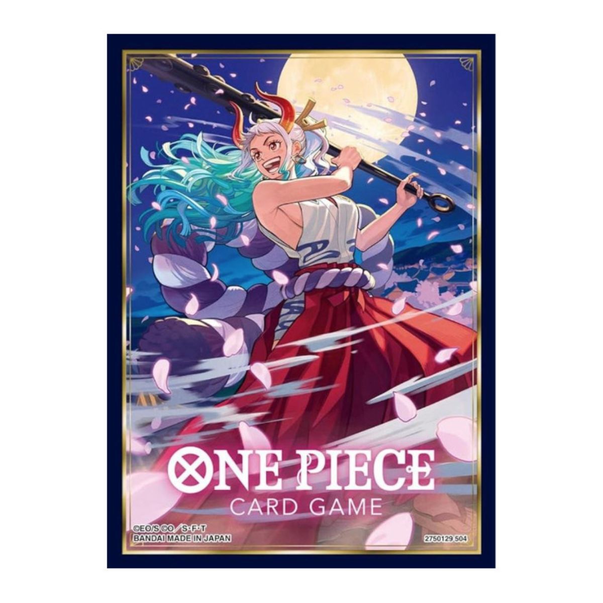 Item Sleeves One Piece - Yamato - Lot de 70 Proteges Cartes Standard