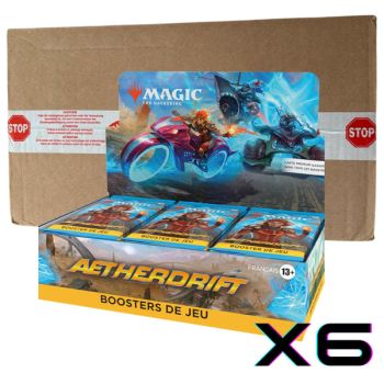 photo Aetherdrift DFT - Case de 6 Boites de Boosters de Jeu - Magic the Gathering