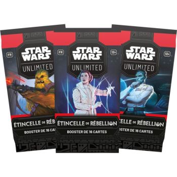 Item Artset de 3 Boosters - Star Wars - FR - Étincelle de Rébellion