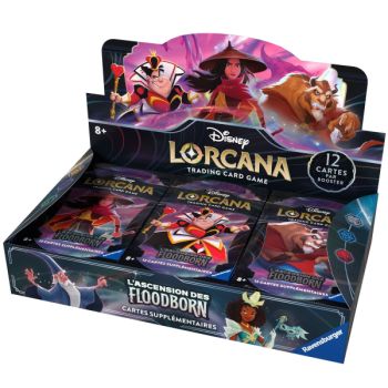 photo Boite de Boosters - L'ascension des Floodborn - Set 2 - 1st Print - FR - Disney Lorcana