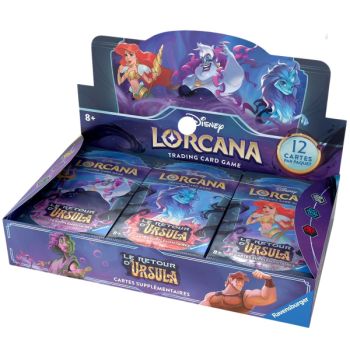 Boite de Boosters - Le Retour d'Ursula - Set 4 - FR - Disney Lorcana