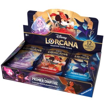 photo Boite de Boosters - Premier Chapitre - Set 1 - 1st Print - FR - Disney Lorcana