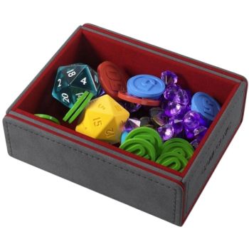 Boite de Rangement - Gamegenic - Token Keep Gray/Red