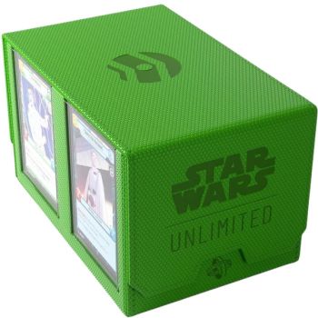 Deck Box - Gamegenic - Star Wars Unlimited - Double Deck Pod Green