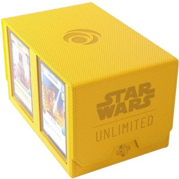 Deck Box - Gamegenic - Star Wars Unlimited - Double Deck Pod Yellow