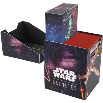 Deck Box - Gamegenic - Star Wars Unlimited - X-Wing/TIE Fighter