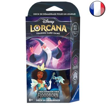 Deck de Démarrage - Améthyste / Acier - FR - L'ascension des Floodborn - 1st Print - Disney Lorcana