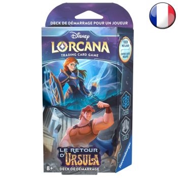 photo Deck de Démarrage - Saphir / Acier - FR - Le Retour d'Ursula - 1st Print - Disney Lorcana