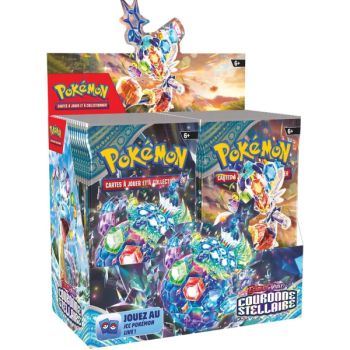 Display Couronne Stellaire - Boite de Boosters - FR - [SV7][EV07] - Pokémon