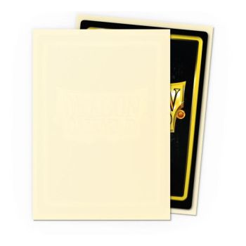 Dragon Shield - 100 Protège cartes - Sleeves - Standard Matte - Ivoire