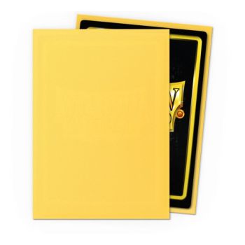 Dragon Shield - 100 Protège cartes - Sleeves - Standard Matte - Jaune