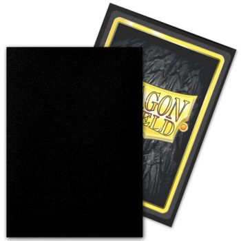 Dragon Shield - 100 Protège cartes - Sleeves - standard Outer Matte - Noir