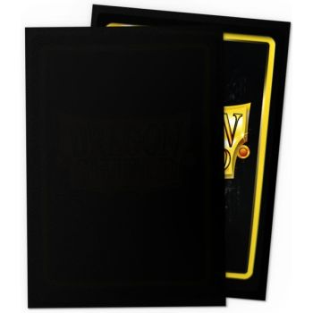 Dragon Shield - 60 Protège cartes - Sleeves - Mini : Noir Matte