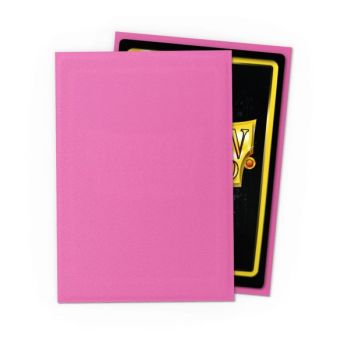 Dragon Shield - 60 Protège cartes - Sleeves - Mini : Pink Diamond Matte