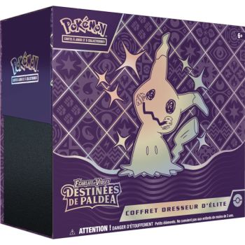 photo ETB Destinées de Paldea Mimiqui - Coffret Dresseur d'Elite - Pokémon - FR -  [SV4.5][EV4.5]