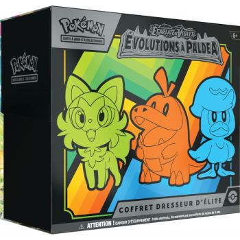 Item ETB Evolutions à Paldea - Coffret Dresseur d'Elite - Pokémon - FR -  [SV2][EV02]