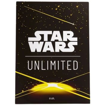 Gamegenic - Protège Cartes - Sleeves - Star Wars Unlimited - Card Back Yellow