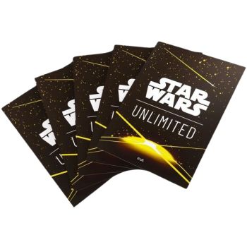 Gamegenic - Protège Cartes - Sleeves - Star Wars Unlimited - Card Back Yellow