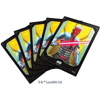 Gamegenic - Protège Cartes - Sleeves - Star Wars Unlimited - Darth Maul