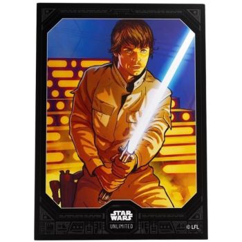 Gamegenic - Protège Cartes - Sleeves - Star Wars Unlimited - Luke Skywalker