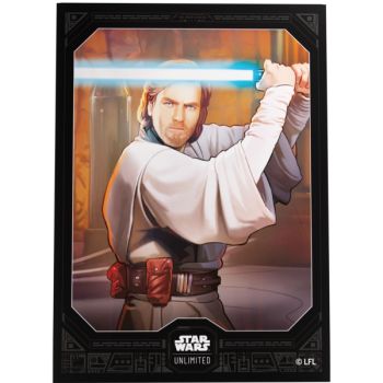 Gamegenic - Protège Cartes - Sleeves - Star Wars Unlimited - Obi-Wan Kenobi