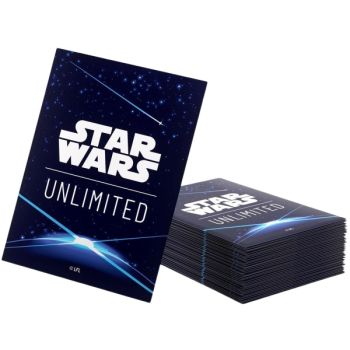 Gamegenic - Protège Cartes - Sleeves - Star Wars Unlimited - Space Blue